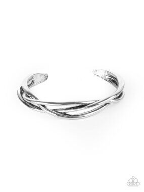 Paparazzi Silver Cuff Bracelet (BC032)